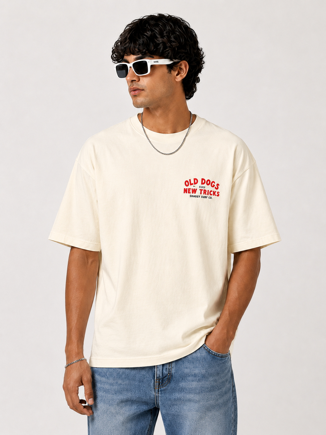 Off-white Premium Oversized T-Shirt -