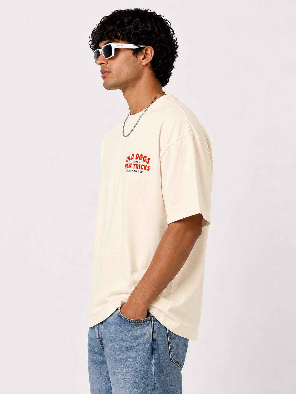 Off-white Premium Oversized T-Shirt -