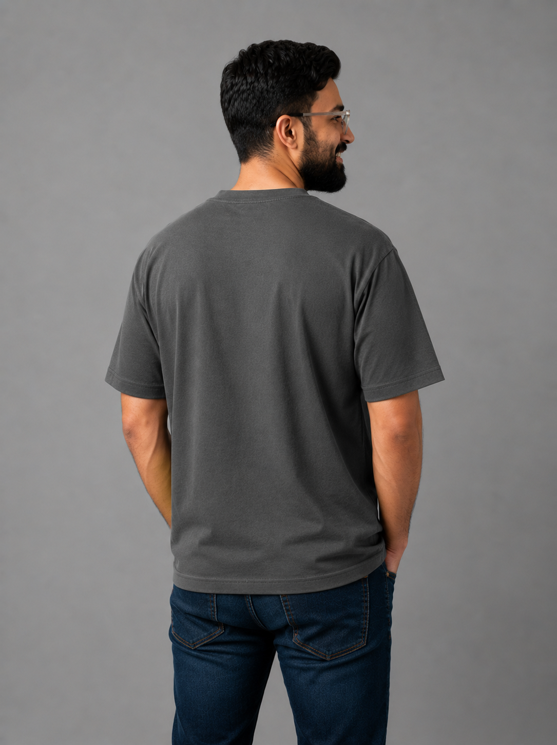 Grey Premium Oversized T-Shirt - Felix The Cat