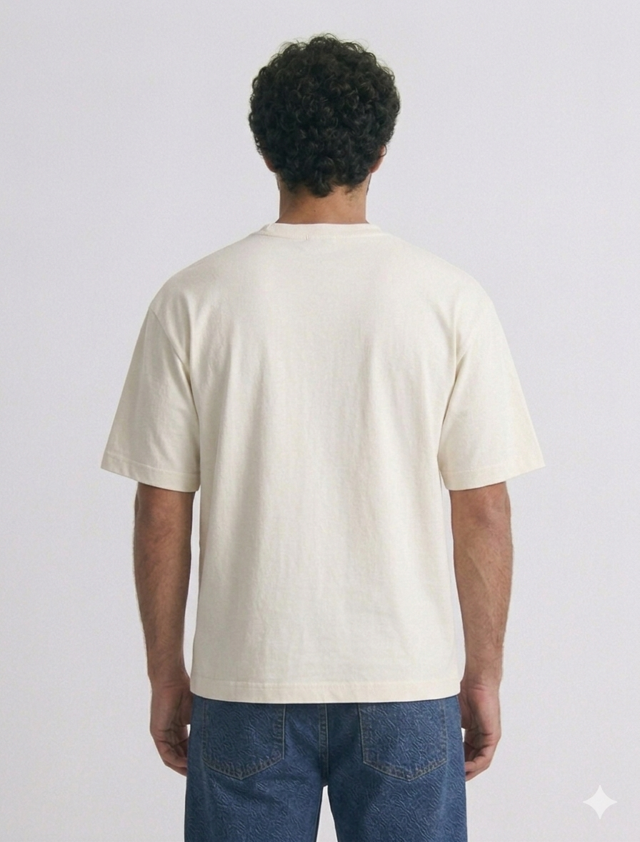 Off-White Premium Oversized T-Shirt - Fiori