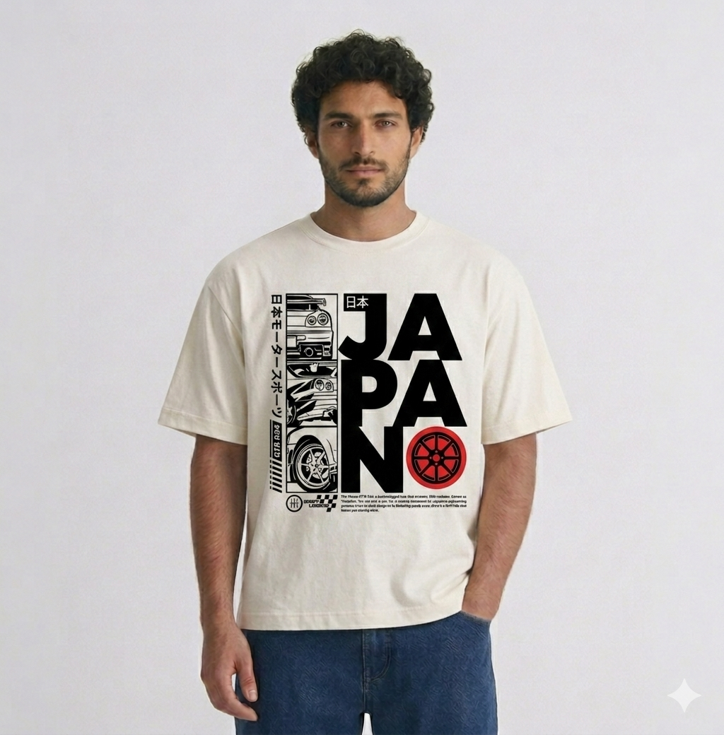 Off-white Premium Oversized T-Shirt - Japan