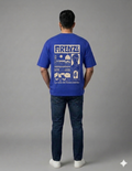 Royal Blue Premium Oversized T-Shirt - Firenze